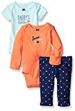 Carter's Baby Girls' 3 Piece Take Me Away Set (Baby) - Cupcake - 9M