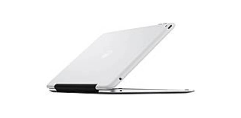Thinner than AirIntroducing ClamCase Pro for iPad Air 2It's a snap Your iPad Air 2 snaps easily into the ClamCase when you want it and out when you don't
