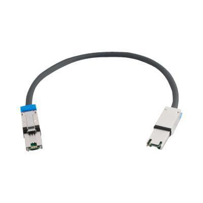 C2G Passive - SAS external cable - SAS 6Gbit/s - 4-Lane - 26 pin 4x Shielded Mini MultiLane SAS (SFF-8088) (M) to 26 pin 4x Shielded Mini MultiLane SAS (SFF-8088) (M) - 10 ft