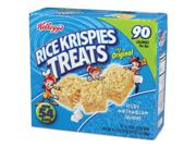 Kellogg's Rice Krispies Treats, Original Marshmallow, 0.78oz Pack, 54 per Carton Type: Breakroom Supplies