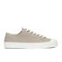 Men?s ?Star Master? beige canvas low-top trainers from heritage Slovakian label Novesta. Crafted in the same factory using the same materials for the past 80 years, the ?Star Master? sneakers feature cotton canvas uppers with oversized metallic eyelets and a flat lace-up fasten. Set on a chunky white rubber sole, the low-top trainers are complete with a white rubber toecap, silver-tone eyelets to the side and a Novesta woven brand tab to the tongue. Presented with an additional pair of beige laces.  Upper: Cotton. Sole: Rubber.  Made in Slovakia