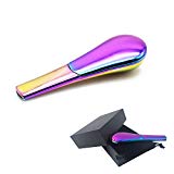 Zinc Alloy Grinder Kit for Herbs with Gift Box and Drawstring Bag (Rainbow)