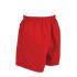 Engineered for comfort, the men's 'Penrith' swim shorts in red are a relaxed short crafted from lightweight polyester. 17 inches in length, the shorts offer a drawstring waist for an adjustable fit, patch pocket to the reverse with drainage eyelet and contrasting logo to the left thigh. - K.N.    Zoggs men's Penrith 17 Inch Swim Shorts  Material: 100% Polyester  Relaxed shorts  Patch pocket to the reverse with drainage eyelet  Drawstring waist  Contrasting logo to the left thigh  17  length