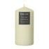 Create an atmospheric feel to any room within your home with Parlane?s pillar candle. The unscented candle makes the perfect decoration piece and is an easy and instant way to enhance your home d&eacute;cor. There?s no better way to wind down and relax than with the warming, soft glow of a candlelit evening. ? R.R.  Features:    Unscented pillar candle from Parlane  Create a soft, warm glow to any room  Perfect decoration piece to furnish your home with  Dimensions: 15 x 8cm