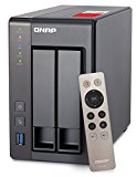 QNAP TS-251  2-Bay Next Gen Personal Cloud NAS, Intel 2.0GHz Quad-Core CPU with Media Transcoding