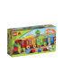 All aboard the Number Train to skill building!  Hop aboard the Number Train where learning to count has never been so much fun! With numbered LEGO® DUPLO® bricks and 3 wagons, young builders will learn math skills while creating and constructing their own toddler-friendly train! Rebuild into a tunnel, building, dog house and more. Includes child LEGO DUPLO figure and a dog.Includes child LEGO® DUPLO® figureFeatures 10 numbered bricks, dog, 3 wagon bases and other assorted bricksRebuild into a tunnel, building or dog house with a roof that opens!Teach counting while playing!DUPLO products are fun and safe for younger hands