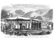 Hawaii Missionaries 1860S Nking Kamehameha V Laying The Cornerstone Of The BishopS Church In Honolulu Poster Print by  (18 x 24) Type: Prints Style: Frameless Frame Color/Finish: Artwork Reproduction Size Width: 18 Size Height: 24 Brand: Posterazzi
