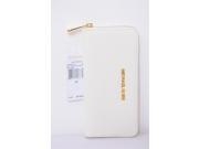 Michael Kors Cross Line Zipper Wallet Size: Small Type: Totes Color: All White Age: Child Gender: Unisex