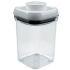 OXO Good Grips Pop Container Small Square. With a beautifully sleek and modern design, this is the perfect kitchen essential for storing all those leftovers. With airtight seal and generous 0.9 litre volume, this handy container is perfect for keeping all those bits and pieces fresher for longer. - GG.    OXO Good Grips Pop Container Small Square - 0.9L  Airtight seal   Keep food fresher for longer
