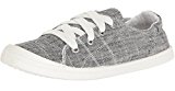 Not Rated Women's Rae Sneaker, Charcoal, 9 M US