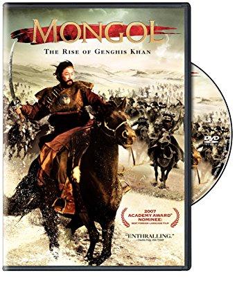 MONGOL (WS) Award-winning Russian filmmaker Sergei Bodrov illuminates the life and legend of Genghis Khan in his stunning historical epic, MONGOL. Based on leading scholarly accounts, MONGOL delves into the dramatic and harrowing early years of the ruler who was born as Temudgin in 1162. As it follows Temudgin from his perilous childhood to the battle that sealed his destiny, the film paints a multidimensional portrait of the future conqueror, revealing him not as the evil brute of hoary