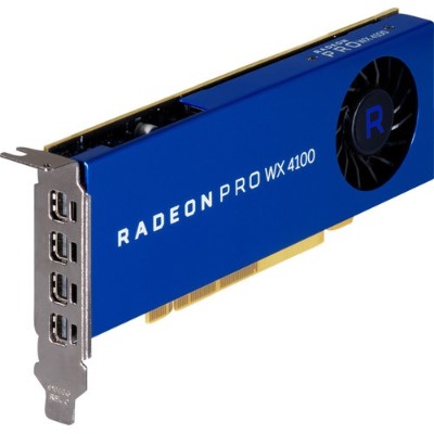 Tackle your graphics and arithmetic workflows in parallel with the AMD Radeon Pro WX 4100  a super-fast  low-profile graphics card based on AMD&rsquo;s new Polaris architecture.