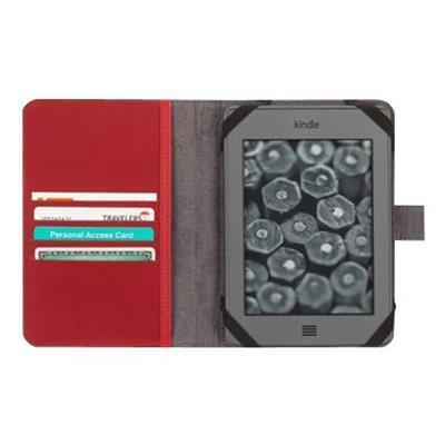 Griffin Passport Small/Medium - Protective cover for eBook reader - red - for Amazon Kindle 3G   Wi-Fi  Touch  Wi-Fi