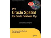 Pro Oracle Spatial for Oracle Database 11g Binding: Paperback Publisher: Springer-Verlag New York Inc Publish Date: 2011/12/21 Language: ENGLISH Pages: 787 Dimensions: 9.75 x 7.75 x 1.75 Weight: 3.00 ISBN-13: 9781430242871