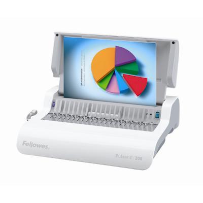 This compact  high-performance office machine offers the added convenience of electric punching.