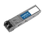 Add on Computer SFP LX 1 SFP  mini GBIC  Transceiver Module features 1000Base LX cabling type and 1.25 Gbps Data Transfer Rate.