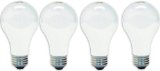 GE Lighting 41028 60-Watt A19, Soft White, 4-Pack