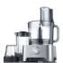 The FPM910 Multipro Excel Food Processor is Kenwood?s largest food processor with a large number of accessories including a ThermoResist blender, a shatterproof food processor bowl and mini bowl, built-in weighing scales and 5 food processor discs.  The Multipro Excel large Tritan? 4 litre bowl and the 1.6 litre mini bowl are completely shatterproof, dishwasher safe and BPA free. The thermo-resistant blender is perfect for smoothies or hot soups without the risk of cracking and the multi mill attachment is ideal for grinding herbs and spices. A citrus press attachment makes it easy to create fresh fruit juice and a crinkle cut disc enables you to make chips in seconds.  The Kenwood Multipro Excel features an extra wide feed tube which is big enough to fit whole onions, potatoes and carrots without the need to chop them in advance. Built-in weighing scales enable you to measure ingredients directly in the bowl for less mess.  Features:    Tritan? bowls 3.5 litre bowl and a 1.5 litre mini bowl are impact and shatter resistant for repeated dishwasher cleaning  XXL feed tube is large enough to fit whole foods  Dual drive system automatically adjusts to allow both a food processor and blender to be run from the same power base  Built in scales to enable weighing directly into the bowl  In bowl drive increases capacity as there?s no need for a central drive  ThermoResist blender with specially designed heatproof glass for blending hot and cold ingredients with no fear of cracking or shattering  Eco mode when left idle for 30 minutes to reduce energy consumption by up to 50%  Glass multi mill for grinding spices, herbs or small onions  Auto-variable speed control while the auto speed setting will select the maximum speed   Specification:    Material: Brushed aluminium metal  Bowl material: Tritan?  Colour: Silver  Dimensions: H: 44cm x W: 26cm x D: 26cm  Speed: Variable  ThermoResist glass blender: Yes  Wattage: 1300W  Weight: 5.4kg