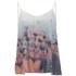 Women&#39;s printed cami top from Vero Moda with lightweight construction and simple styling. With a floral printed front, the &#39;Daisy&#39; top features contrast white trims and a plain white reverse with cut out detail. Complete with thin, adjustable straps. - K.N.  100% Polyester