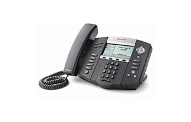 Polycom SoundPoint IP 550 is a four-line desktop phone that delivers calls of unprecedented richness and clarity