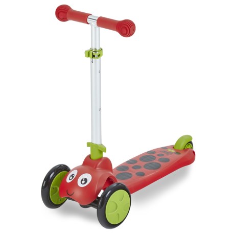 CLOSEOUTS . Not only is this National Sporting Goods red Scootie Bug ride-on scooter fun to take around the park or driveway, but it helps develop coordination, balance and strength, too! Available Colors: RED.
