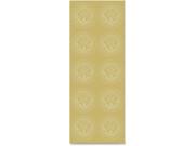 Traditional Foil Seals, 50/PK, Gold GEO47853 Type: Plaques and Panels Brand: Geographics