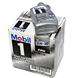 Mobil 1 94001 5W-30 Synthetic Motor Oil - 1 Quart (Pack of 6)