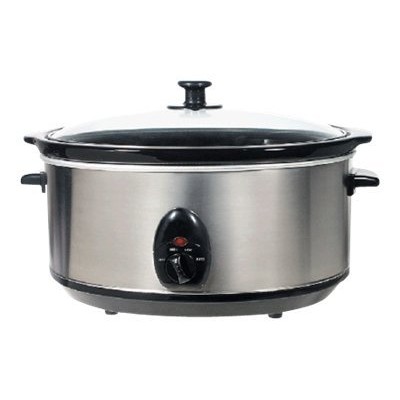 Brentwood SC-150S - Slow cooker - 6.5 qt - stainless steel