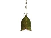 Varaluz Recycled Banana Leaf Pendant - 901M01 finish: Banana Leaf type: Pendant Systems height: 19 style: Transitional lamp quantity: 1 material: Metal features: Indoor