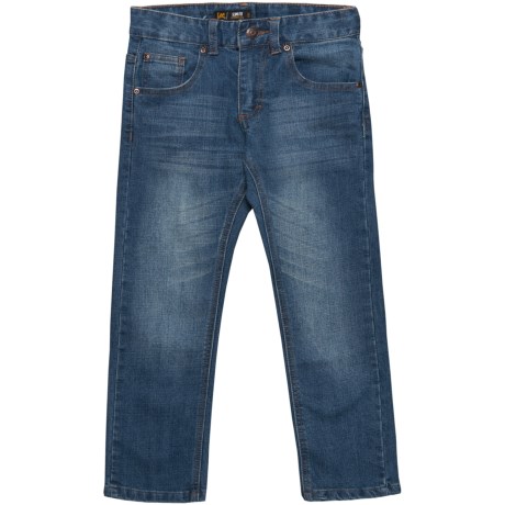 CLOSEOUTS . Built with four-way performance stretch and tapered legs, Lee slim fit denim pants have perfect all-season comfort for active growing boys. Available Colors: MEDIUM VINTAGE, LEXINGTON WASH. Sizes: 8, 10, 12, 14, 16.