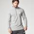 Myprotein Long Sleeve Performance Top, perfect for training in. A ¼ zip and funnel neck comprise the lightweight construction, which is made from a cotton and polyester blend with lycra stretch for a fitted style. Finished with the MP logo to the chest and a discreet ?Fuel your Ambition? slogan printed on the nape.Please note that the labelling on this product is provided in English as a minimum. French, Italian, German, Spanish, Danish, Swedish and Finnish may also be present on a product by product basis.