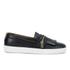Women?s slip on leather trainers from H Shoes by Hudson. Blending the look of a loafer and the impression of a sneaker, the versatile ?Beata? is crafted from soft leather and embellished with tassel and zip decoration to the vamp. The loafers are constructed on a rubber sole with foxing detail to the sides, and completed with tonal stitching and signature ?H? branding to the heel.  Upper: Leather. Sole: Rubber.