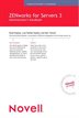 Novell ZENworks for Servers (ZENworks stands for Zero Effort Networking) is the cross-platform solution for server content and configuration management