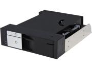 StarTech HSB2535SATBK Dual Bay 5.25" Trayless Hot Swap Mobile Rack Backplane Color: Black Mobile Rack Drives Support: 2.5" & 3.5" Drives to 1 x 5.25" Bay Mobile Rack Interface: SATA I/II/III/SAS Specifications: Drive Installation: Removable  Drive Size: 2.5in & 3.5in  Drive Type: SAS & SATA  Fan Bearing Type: Ball Bearing  Fan(s): Yes  Fans: 1 - 50 mm  Interface : SATA  Key Lock : Yes  Number of 2.5 inch bays : 1  Number of Drives: 2  Number of internal 3.5 inch bays: 1  Drive Connectors: 2 - SFF-8482 (29 pin; Data & Power; Internal SAS) Receptacle  Host Connectors: 1 - LP4 (4 pin; Molex Large Drive Power) Male 2 - SATA (7 pin; Data) Receptacle  Insertion Rating: 10,000  Max Drive Capacity: Currently tested with up to 4TB 7200 RPM hard drives (3.5") Currently tested with up to 1TB 7200 RPM hard drives (2.5")  Maximum Data Transfer Rate : 6 Gbit/s  Type and Rate: SATA III (6 Gbps) Electrical Outlet Plug Ty...