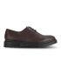 Unique and stylish, the Immanuel 3-Eye Leather Shoes by Dr Martens boast a real leather upper with three metal eyelets and a secure lace up fastening. Designed with a round toe and adorned with subtle stitch detail to the upper, the unisex shoes have a thick 1  rubber platform sole for traction and durability. K.D.    Unisex Immanuel 3-Eye Leather Shoes by Dr Martens  Leather upper  3 metal eyelets  Lace up front  Round toe  Stitch detail  Thick rubber sole    Platform height: 1