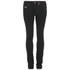 Men?s slim ?Corporal? black jeans with contrasting orange branded details from Superdry. Crafted from a soft-textured stretch cotton denim fabric and cut with slim skinny fit, the skinny jeans feature a classic five-pocket construction with a fly zip, leather branded tab to the back of the waistband, and a contrasting orange woven brand tab to the left of the single-button fastening. Complete with tonal decorative rivets, a woven brand tab to the reverse right pocket, and embroidered Superdry branding to the coin pocket. ? L.R.  99% Cotton, 1% Elastane