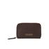 Men?s brown leather coin wallet with a zip-around design from Scotch & Soda. Crafted from textured cow leather, the wallet opens up to reveal two separate compartments and six card slots. Complete with gold tone hardware and signature gold tone branding to the front.  100% Cow Leather  Dimensions: H: 7cm x W: 11cm x D: 2cm