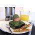 Make breakfast more fun and less of a military operation with the Egg-Splode Egg Cup and Toast Cutter. The novelty egg cup is shaped like a tank, and also comes with a protective helmet to keep your egg warm. Meanwhile, the solider toast cutter will allow you to create your own mini soldiers that are ready to be dipped into your egg. Dishwasher safe, the set also comes with a fake egg in case you want to keep your egg cup on display. - L.M.Features:    Egg-splode Egg Cup And Soldier Toast Cutter  Tank shaped egg cup with helmet  Soldier toast cutter   Contains a fake egg for display purposes  Dishwasher safe  Not suitable for microwaving