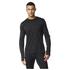 The adidas men?s ?Supernova? long sleeve running T-shirt is designed to offer additional coverage in cooler weather conditions. Crafted from climalite&reg; fabric, the regular fit running T-shirt wicks sweat away to keep you dry and comfortable. Complete with reflective details for increased visibility in low light conditions, a comfortable crewneck and thumb holes on the cuffs.  Key Features:    adidas men?s ?Supernova? long sleeve running T-shirt  climalite&reg; wicks sweat away from your skin  Signature logo on the left shoulder  Comfortable crewneck  Reflective details for increased visibility  Thumb holes on the cuffs  Regular fit