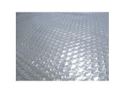 Blue Wave 28 ft. Round 12-mil Solar Blanket for Above Ground Pools - Clear