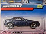 Hot Wheels 1999 1:64 Scale Blue Flake Mercedes SLK Die Cast Car Collector #1025