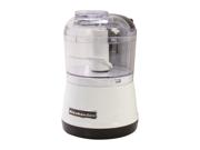 KitchenAid KFC3511WH White 3.5 Cup Food Chopper 2 Speeds Type: Food Processors Features: The KitchenAid 3.5-Cup Food Chopper is compact and convenient for everyday use in the kitchen