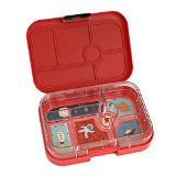 YUMBOX Leakproof Bento Lunch Box Container (Rocket Red) for Kids