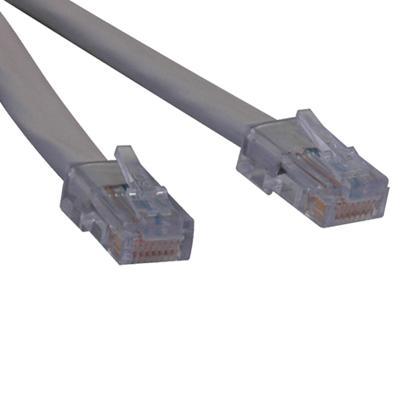 Tripp Lite 7ft T1 RJ48C Shielded Cross-Over Patch Cable RJ45 M/M 7' - Crossover cable - RJ-45 (M) to RJ-45 (M) - 7 ft - shielded - solid - beige