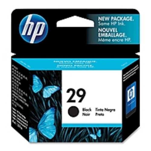 HP 29 black inkjet print cartridge is ideal for business or home users who want professional-quality printouts