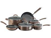 Farberware 10570 Millennium Aluminum 12-Piece Set Bronze Type: Mixed Sets Color: Metallic Color Mapping: Metallic Material: Aluminum Selling Unit: Set