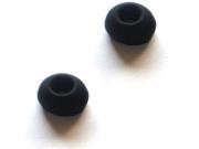 2pcs Large Black Earbuds for Skullcandy 50/50 , Chops Bud , Heavy Medal , Smokin Buds , Chops In-Ear Headphones Mobile Hands-Free Headset Wired Eargels Eartips Ear Buds Gels Tips Bud Gel Tip