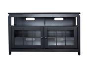 AmeriHome 48" Wood Television Stand - Black Type: Keepsakes
