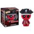 He's on the quest for booty? and deep-fried burritos! This Deadpool Pirate Dorbz Vinyl Figure features the Merc with a Mouth playing dress-up as a pirate! This figure measures approximately 3 1/2-inches tall and comes packaged in a double-sided window display box.