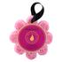 Experience an at-home pampering experience with the Bulgarian Rose scented Wild Flower Body Wash Infused Buffer from Spongellé; a flower shaped sponge saturated with body wash.  Enriched with extracts of Yuzu, Edelweiss and Vetiver root, the multi-purpose buffing sponge is designed to cleanse, exfoliate, massage and hydrate the skin. Its unique surface transforms as you squeeze, changing from an exfoliating, massage texture to a smooth, cleansing sponge.  The innovative buffer is infused with Bulgarian Rose fragranced body wash, which envelops the body in a Sweet Mandarin, Rose and Soft Musk aroma. Creating a creamy lather for up to 14 showers, the sponge leaves skin thoroughly cleansed and feeling soft and silky.  Hypoallergenic and Dermatologist Tested